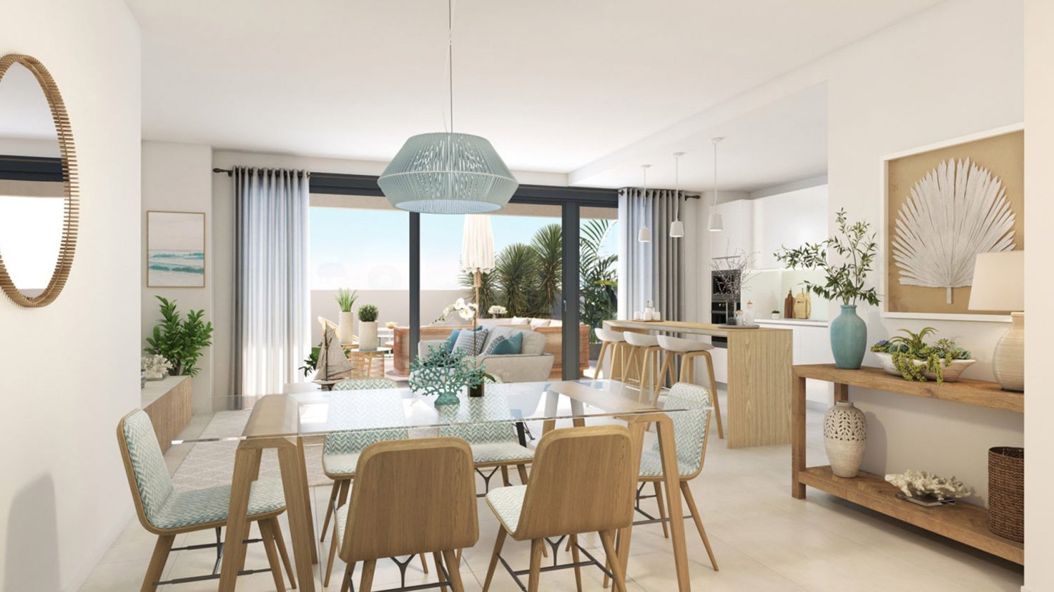 2 chambres Appartement à Habitat Alborán-Poniente, Malaga, Spain No. 15723