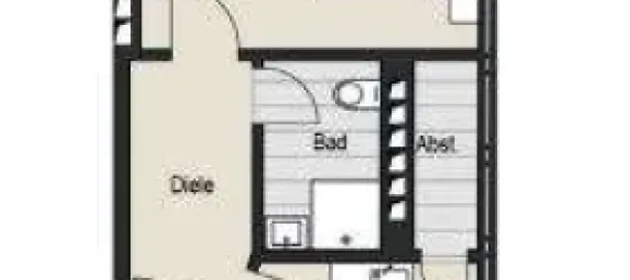 Квартира с 1 спальней в Кёльн, Германия № 126889 2