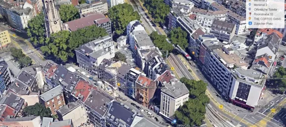 Квартира с 1 спальней в Кёльн, Германия № 126889 3