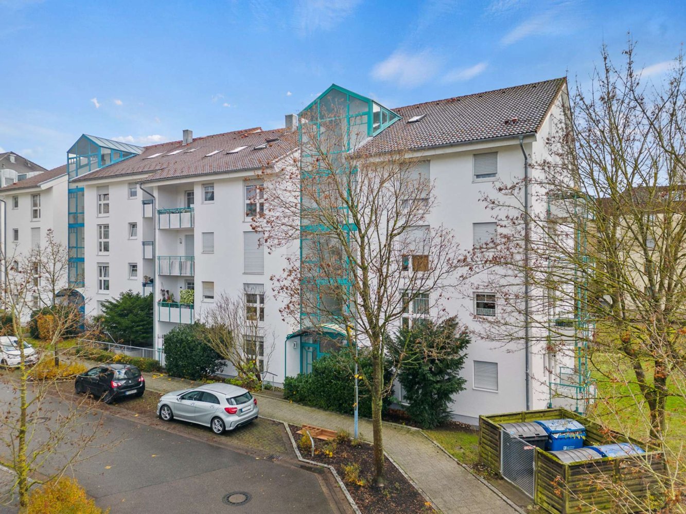 Квартира с 1 спальней в Биберах, Германия № 111189