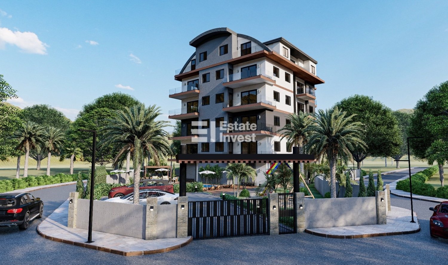 Wohnung 1+1 in Alanya, Turkey, Nr. 26313