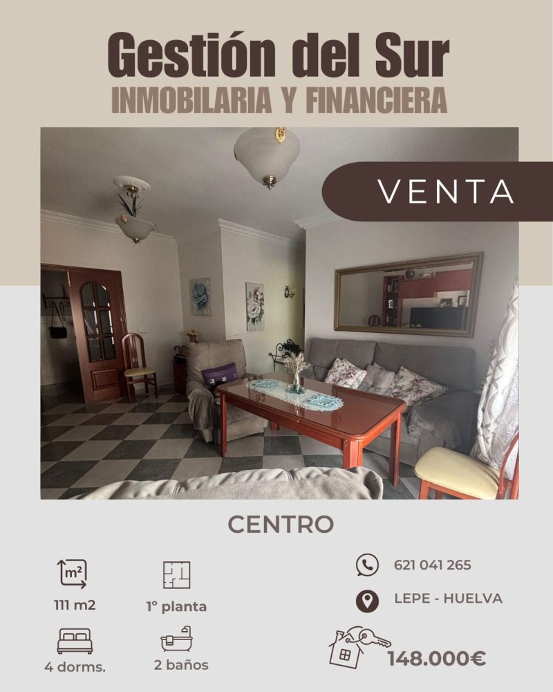 4 bedrooms Apartment in Huelva, Spain No. 158861