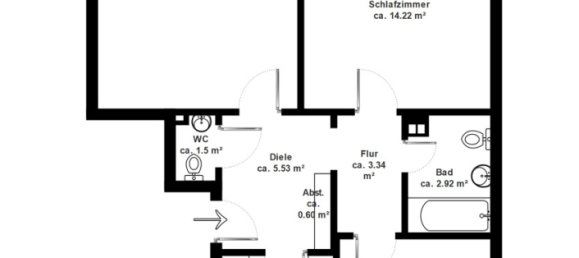 2 غرف نوم شقة في Eimsbuttel, Germany رقم 369743 7