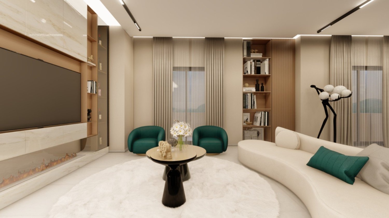 Appartement 2+1 à NUMBER 1 RESIDENCE, Alanya, Turkey No. 39369