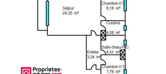 2 chambres Appartement à Camiers, France No. 264075 9