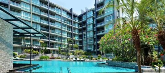 شقة 2 غرف نوم  في Apus Pattaya, Thailand رقم 28847 6