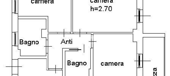 4 rooms Apartment in Brescia, Italy No. 3122 12