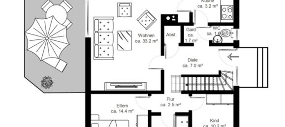 Casa de 5 divisões em Schleswig-Holstein, Germany N.º 36409 16