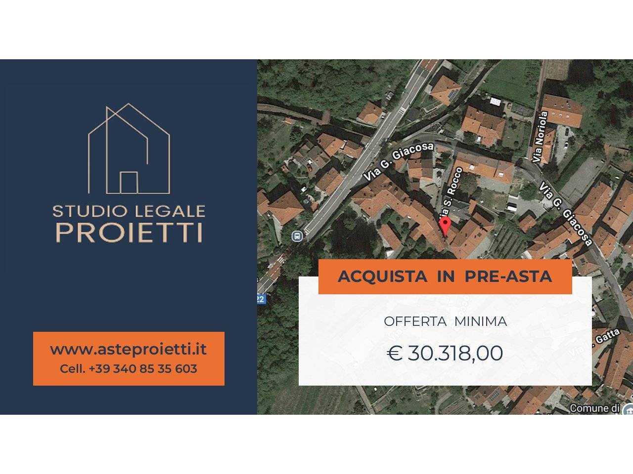 Apartamento T2 em Colleretto Giacosa, Italy N.º 297516
