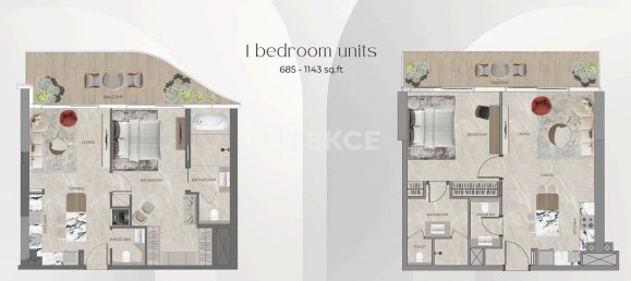 Apartamento T1 em Dubai, UAE N.º 122752 26