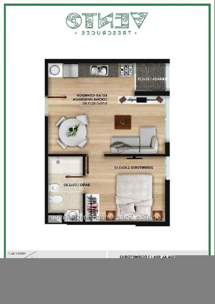 Studio in Montevideo, Uruguay No. 5008