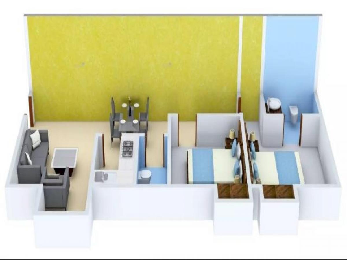 2 bedrooms House in Kolkata, India No. 28719