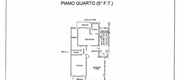 6 rooms Apartment in Alessandria, Italy No. 50835 21