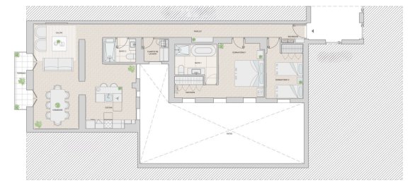 Apartamento de 2 dormitorios en Madrid, Spain No. 124119 12