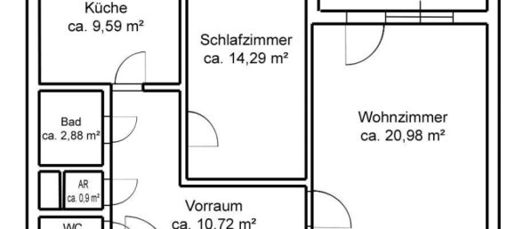 1 chambre Appartement à Baden, Austria No. 224553 7