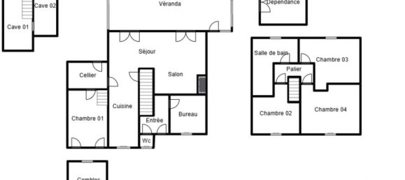 3 bedrooms House in Waziers, France No. 154719 33