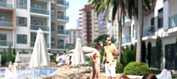 2غرفة شقة في Mahmutlar, Turkey رقم 10037 10