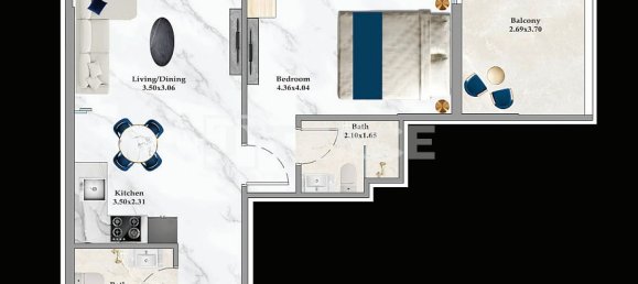 1 dormitorio apartamento en venta en Dubai Sports City, Dubai, UAE № 203473 24