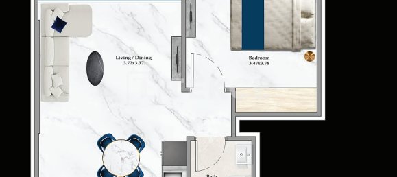 1 dormitorio apartamento en venta en Dubai Sports City, Dubai, UAE № 203473 23