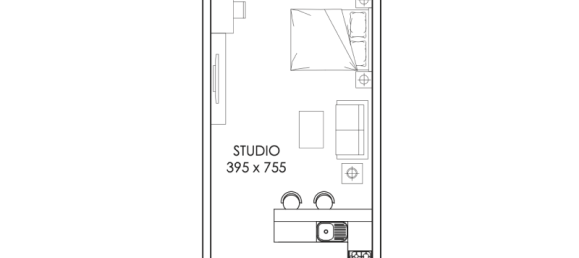 Estúdio em Yas Island, UAE N.º 121342 7