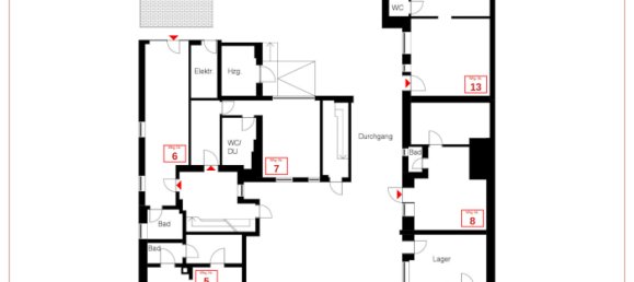 Здание с 39 комнатами в Radebeul, Германия № 4550 3