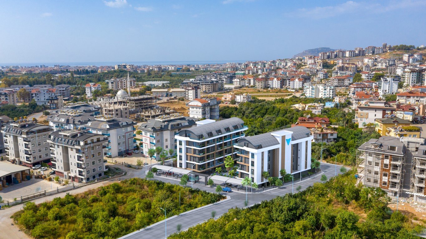 2 rooms Apartment in Oba, Turkey No. 40732