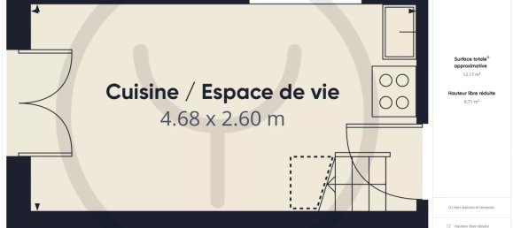 1 غرف نوم شقة في Troyes, France رقم 62994 6