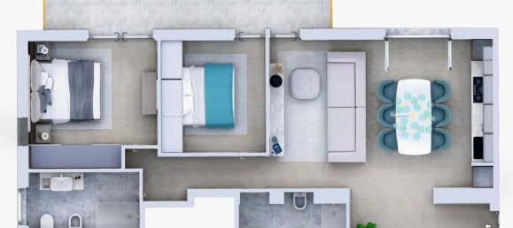 3 rooms Apartment in Massa, Italy No. 193011 8