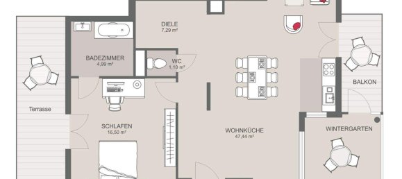 2 rooms Apartment in Dobling, Austria No. 213339 19