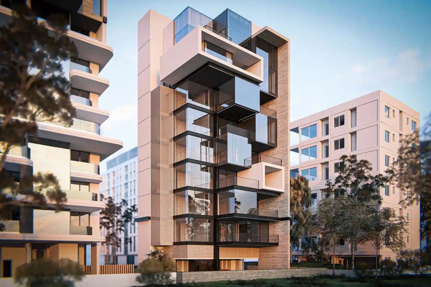 Квартира с 2 спальнями в Ларнака, Кипр № 27893