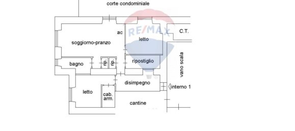Квартира с 3 комнатами в Рим, Италия № 19396 23