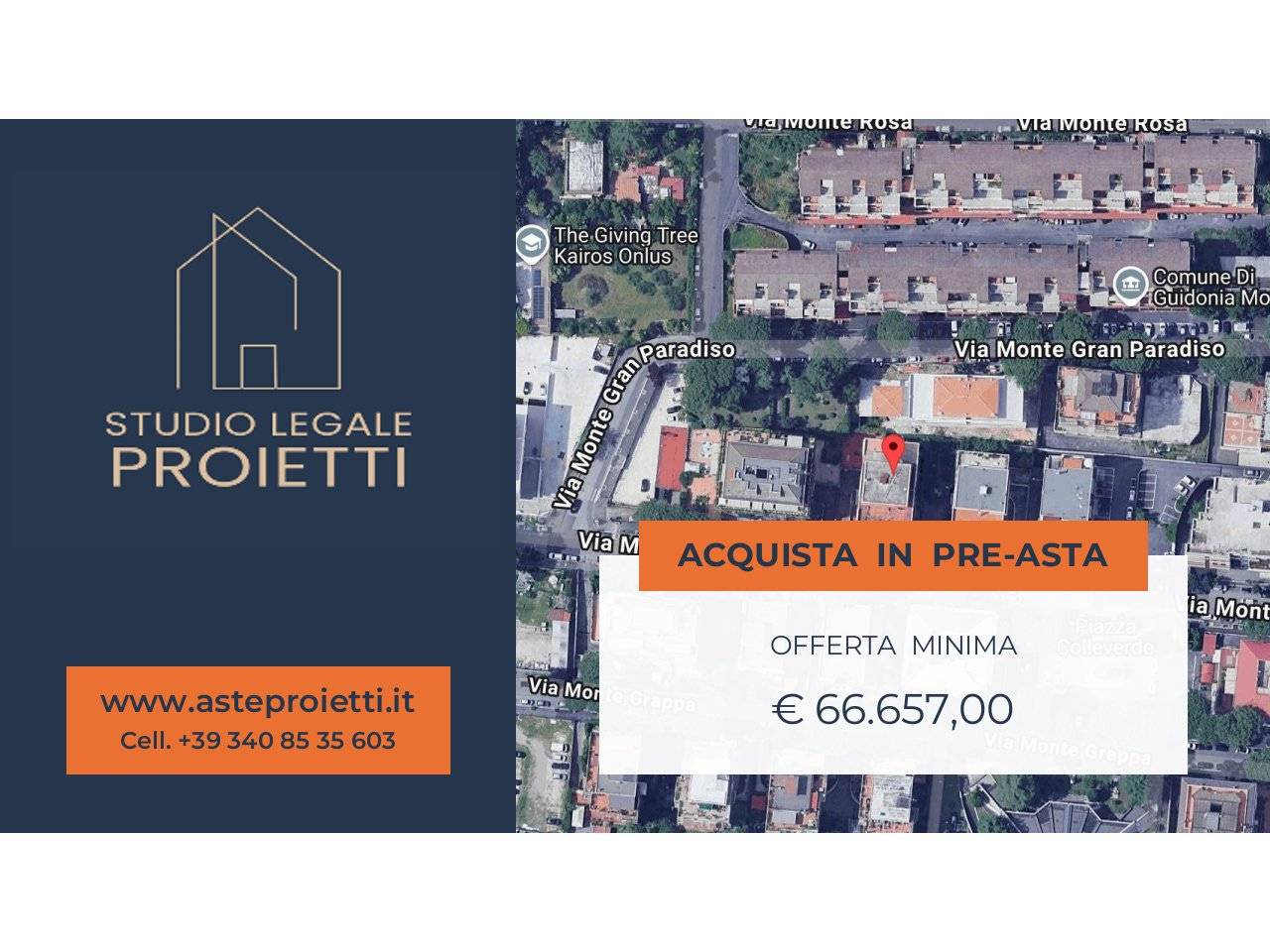 2 Schlafzimmer Wohnung in Guidonia Montecelio, Italy, Nr. 302875