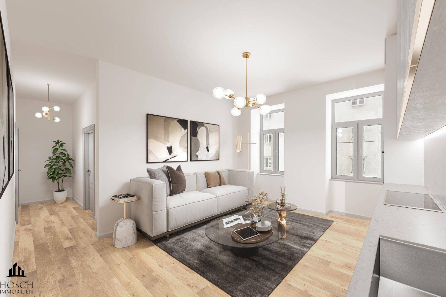 Замки и поместья с 3 комнатами в Рудольфсхайм-Фунфхаус, Австрия № 138897