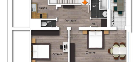 2-Zimmer Wohnung in St. Wolfgang im Salzkammergut, Austria, Nr. 210804 9