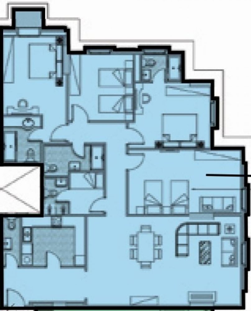 4 bedrooms Condo in El Alamein, Egypt No. 796