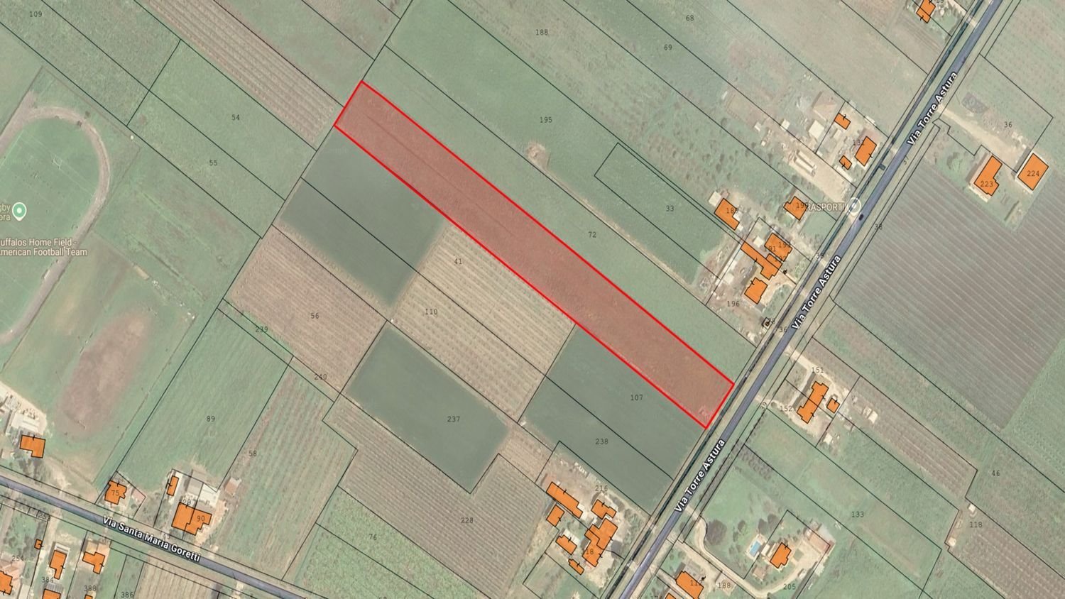 Земельный участок в Чистерна Ди Латина, Италия № 389142