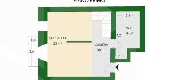 2غرفة شقة في Barletta, Italy رقم 18815 32