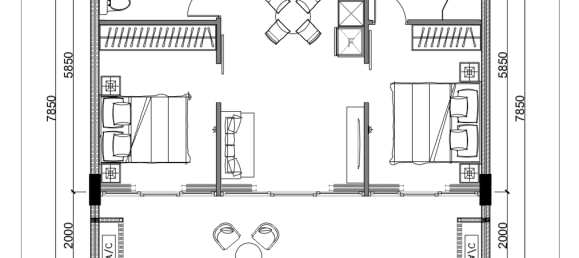 شقة 2 غرف نوم  في Bang Tao, Thailand رقم 6044 11