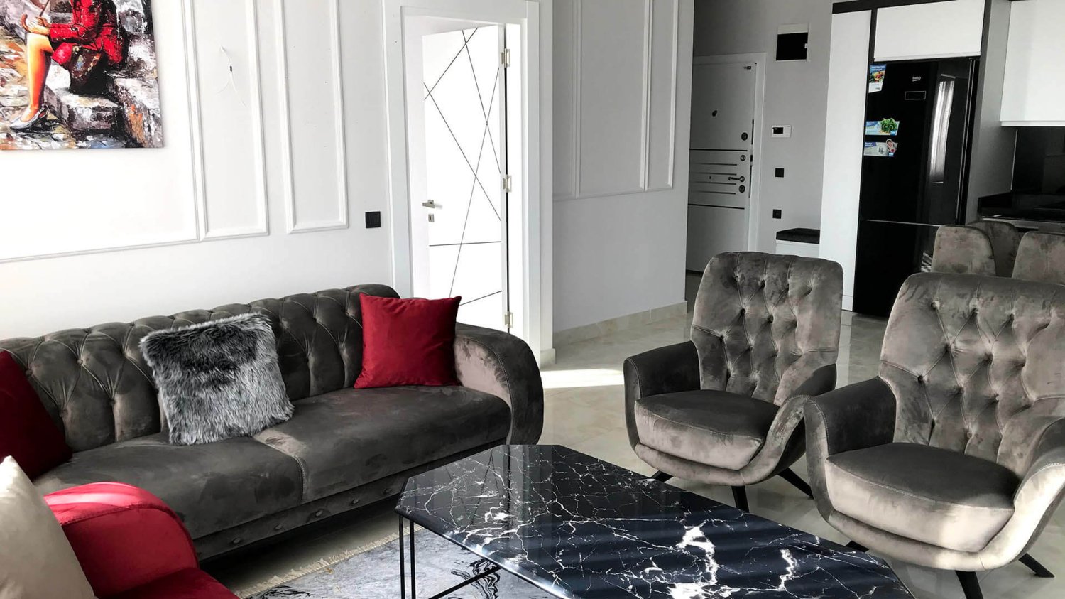 Penthouse 3+1 in Cleopatra Twin Tower, Alanya, Turkey No. 34733