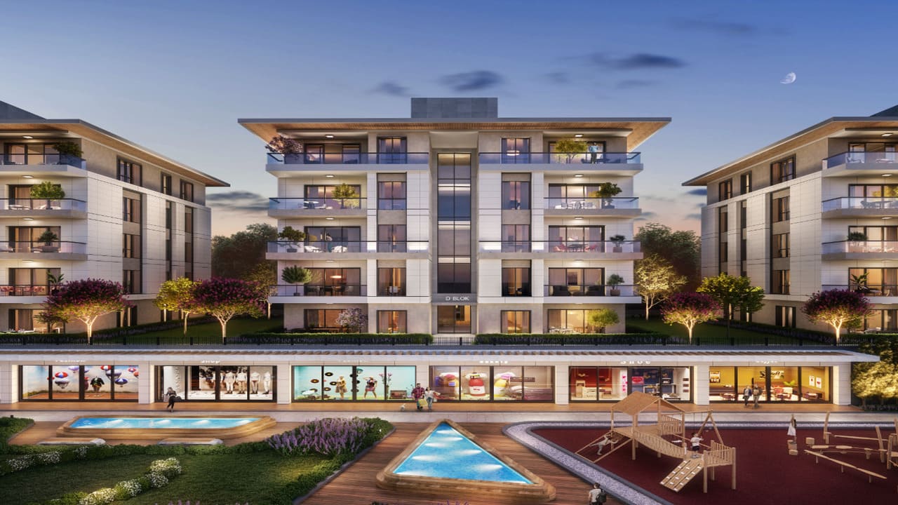 Apartment 3+1 in Mansion Orman, Basaksehir, Turkey No. 38143