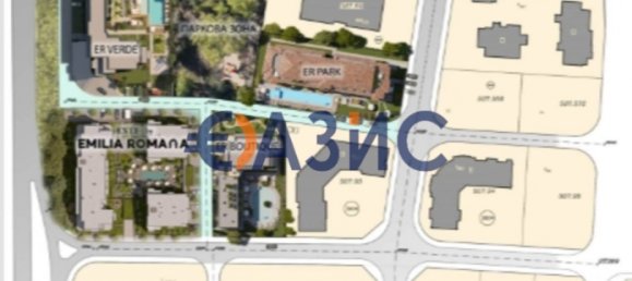 1 غرف نوم شقة في Sveti Vlas, Bulgaria رقم 765 26