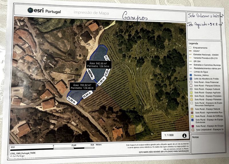 1707m² Land in Mondim de Basto, Portugal No. 282080