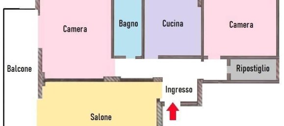 3غرفة شقة في Messina, Italy رقم 68107 28