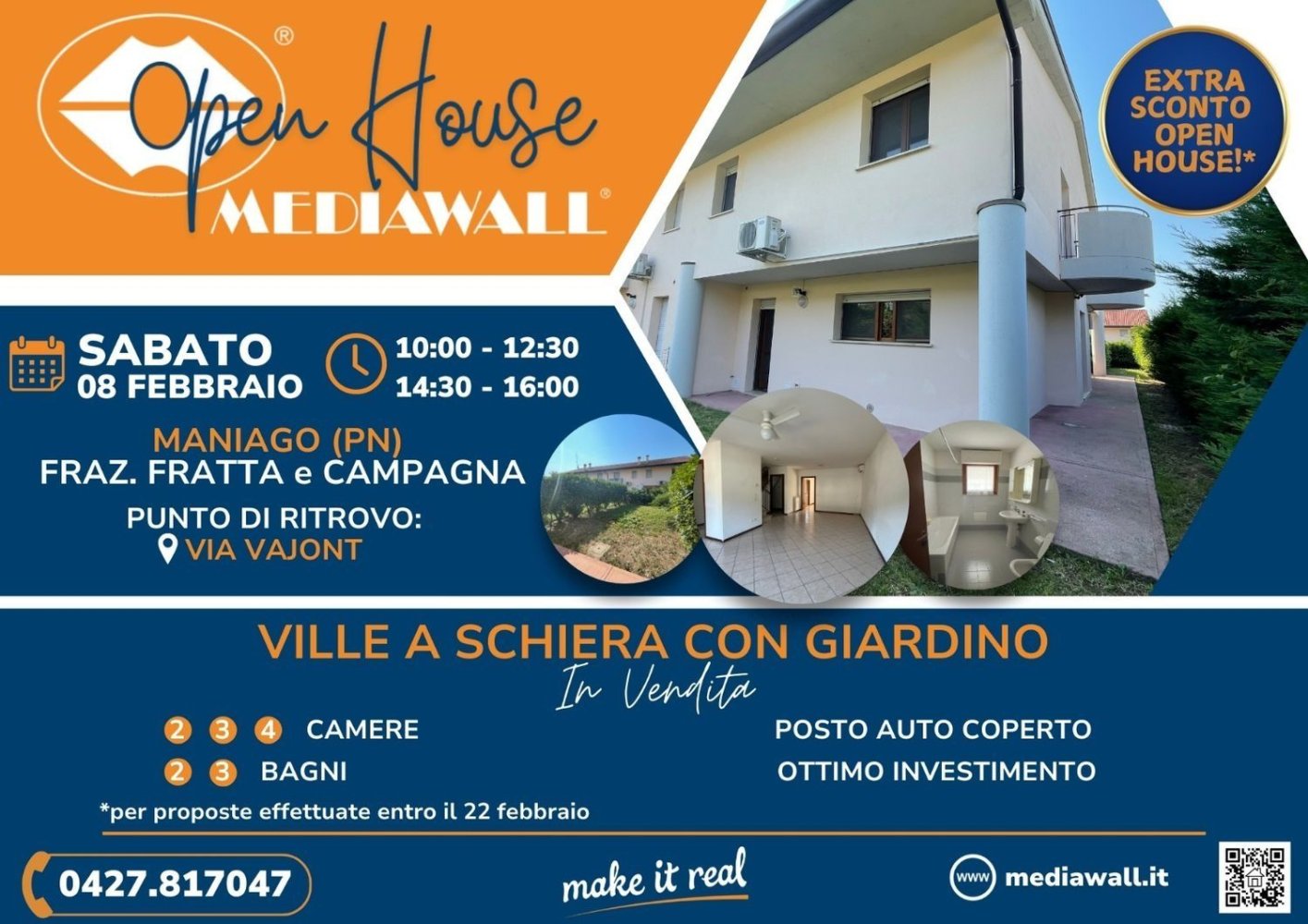 4 rooms House in Pordenone, Italy No. 98890