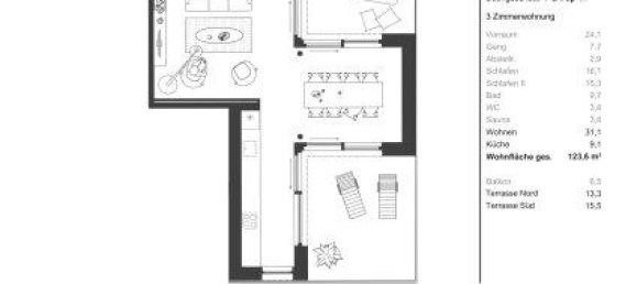 3 rooms Apartment in Vienna, Austria No. 141527 14