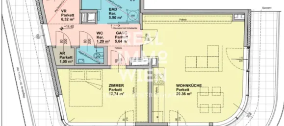 4-salle Penthouse à Vienna, Austria No. 56944 21