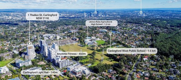 2 غرف نوم شقة في Carlingford, Australia رقم 480 11