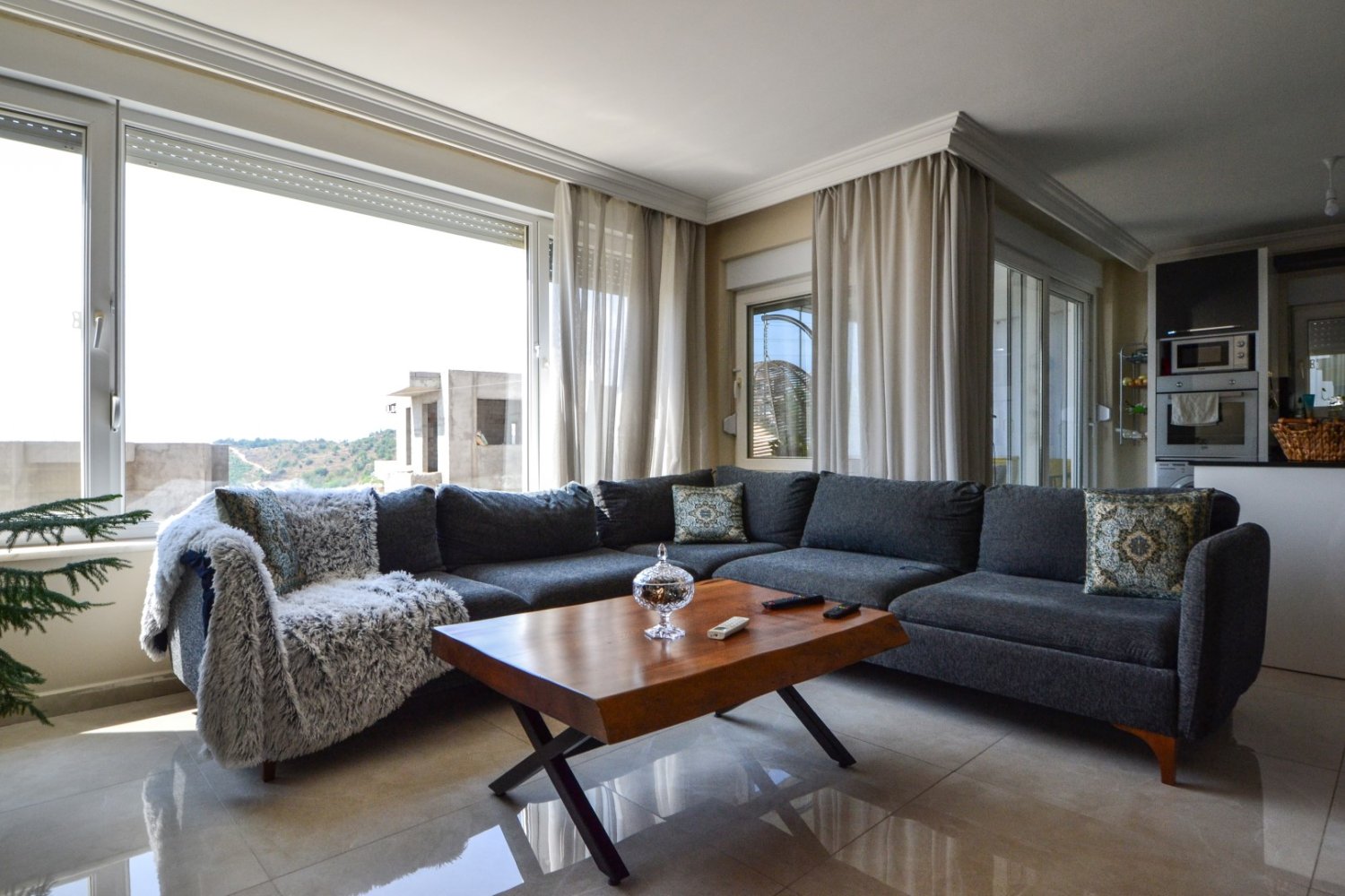 3غرفة شقة في Kargicak, Turkey رقم 18328