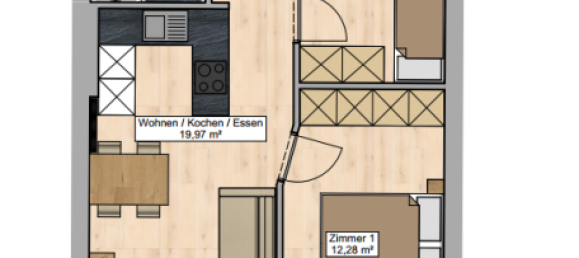 Квартира с 3 комнатами в Фюрстенфельд, Австрия № 20644 12