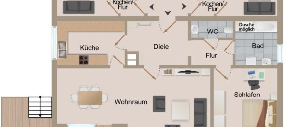 4 rooms Apartment in Boblingen, Germany No. 245842 16